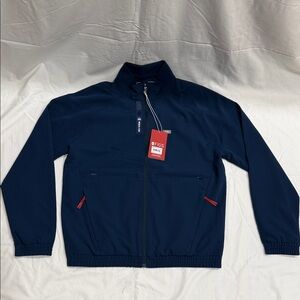 Figs Men's Navy Team USA Cobaki Scrub Jacket